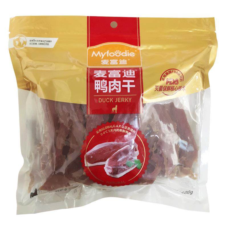 麦富迪狗零食鸡肉干鸭肉干400g