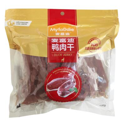 麦富迪狗零食鸡肉干鸭肉干400g