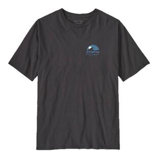 Patagonia巴塔哥尼亚男Applied创意印花休闲有机棉T恤37800