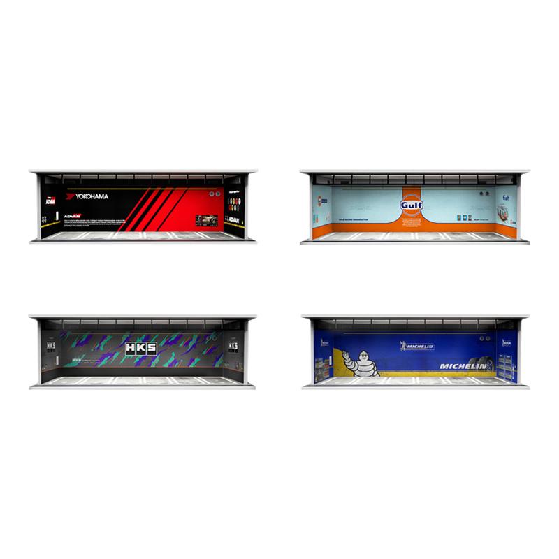 PVC164车模收纳玩具车展示收藏
