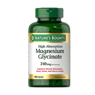 【上新】自然之宝甘氨酸镁180粒