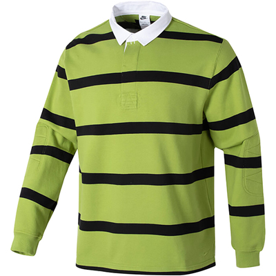 Nike/耐克正品春季新款男士针织条纹翻领长袖T恤FN3123-377