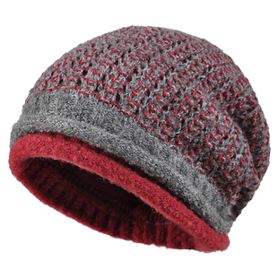 卡蒙帽子女冬冷帽羊毛防寒保暖针织帽毛线帽时尚堆堆帽护耳帽棉帽