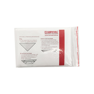SURVIVAL医用敷料三角绷带 一次性三角巾急救包无纺布厂家直销