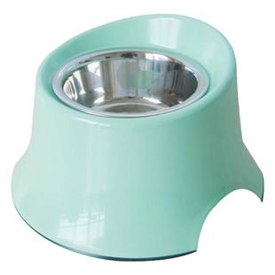 Super休普狗碗宠物斜口高脚碗柴犬碗萨摩食盆斜面碗架泰迪餐桌