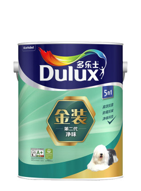 多乐士金装二代五合一净味乳胶漆