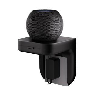 适用于苹果音箱HomePod mini底座壁挂支架线材收纳支架免钉牢固