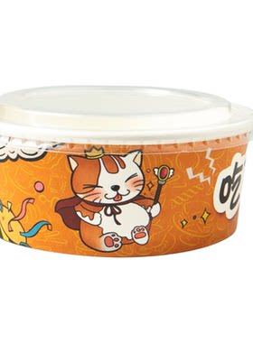 牛皮纸打包盒便当饭盒国潮食品级