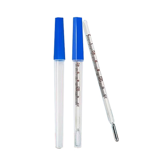 促销】老式水银体温计家用精准医用玻璃温度计测人体温表医院专用