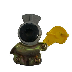 重汽挂车快速接头带阀不带阀握手阀螺旋管制动连接头刹车气管接头