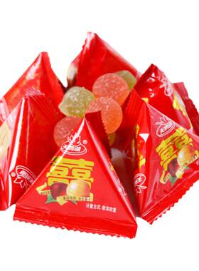 天鹅湖结婚软糖三角大包装更喜庆