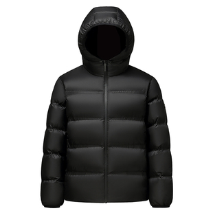 鸭鸭爸爸羽绒服男士冬季新款短款可脱卸帽时尚百搭外套中老年爷爷