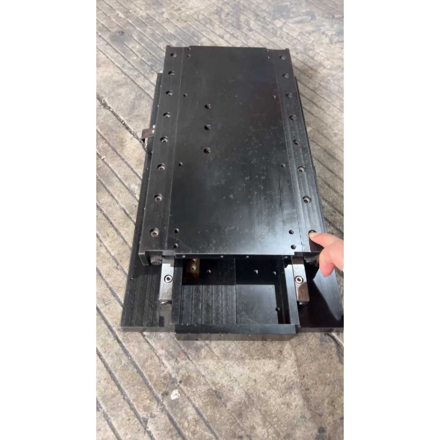 【议价-可维修】二手货 NB工作台 交叉导轨滑台 底部宽155mm长 /