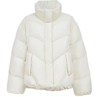 ONLY防风束口底摆设计羽绒服