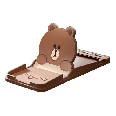 多功能车载手机支架号码牌