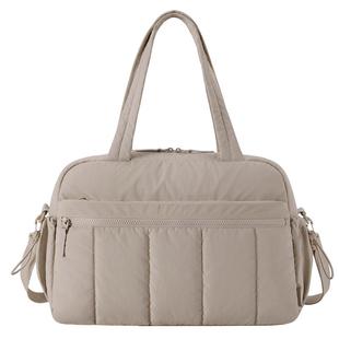 bagsmart云朵旅行包女大容量防水托特包短途旅游行李袋运动健身包