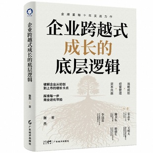企业跨越式成长的底层逻辑 张杰著 十年实战沉淀×创新构建“战略—资本—市值”三维管理体系 创业 融资 IPO 并购 上市资本运作