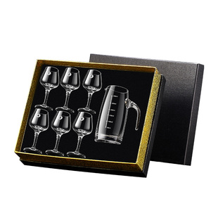 水晶玻璃白酒品鉴杯品酒杯国标杯50ml描金IOS酱香酒闻香杯礼盒装