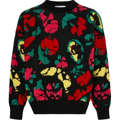 【折扣】BONSAI 秋冬男女同款提花棉质混纺毛衣