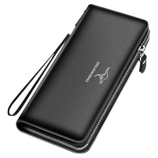 2025新款钱包男士长款真皮手包软皮夹手机包学生钱夹拉链手抓包潮