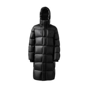 网易严选中国大鹅95鹅绒服男2025冬款焱系列长款防水情侣款羽绒服