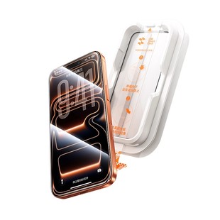 闪魔小魔盒适用苹果17/16ProMax钢化膜15pro手机贴膜17Air无尘仓屏幕14plus全屏覆盖13防窥防指纹12保护膜