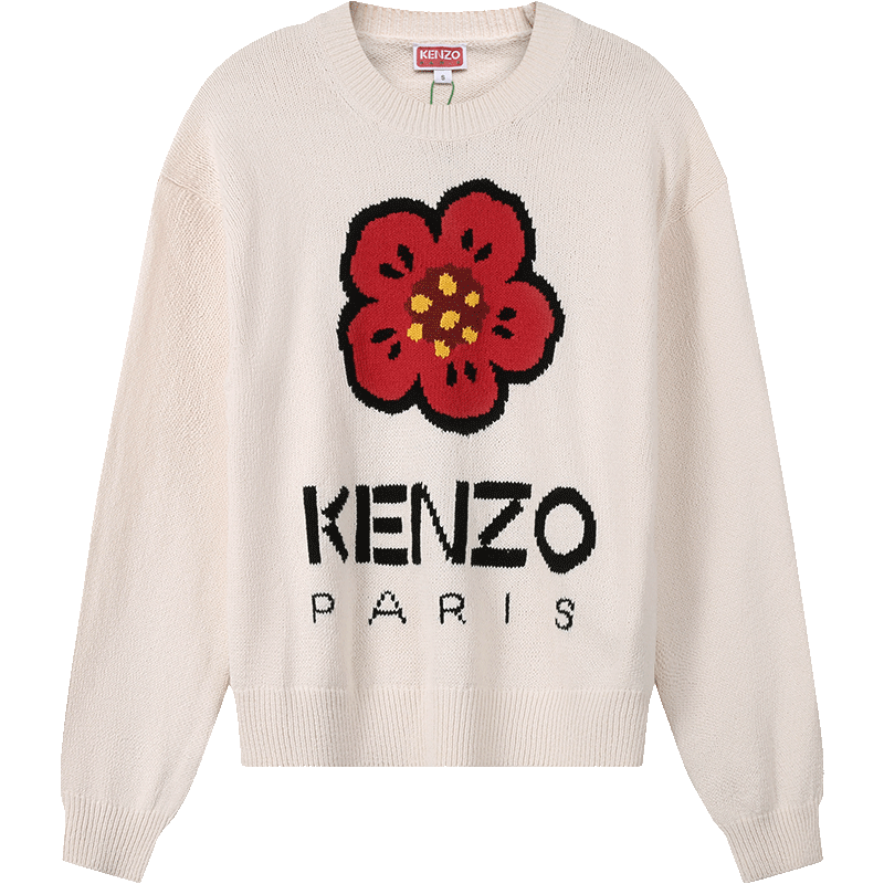【自营】Kenzo高田贤三 春秋款女士长袖针织衫套头衫 2PU380 3LD