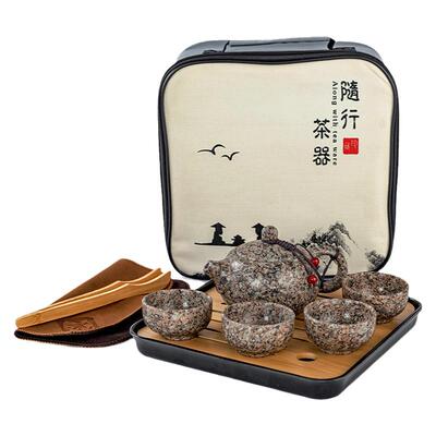 麦饭石茶壶原石精工补充矿物质