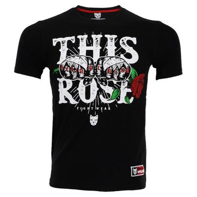 搏击运动拳手玫瑰恤武林风柔