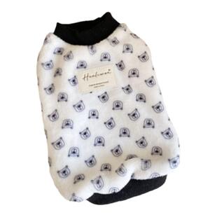 HC原创宠物狗狗猫咪衣服双面法兰绒背心马甲帅气公猫狗冬季保暖