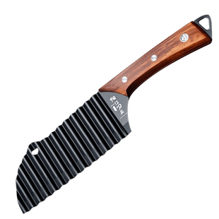 波纹刀狼牙土豆刀具大全波浪刀神器厨房切菜刀厨师专用锯齿刀家用