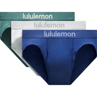 Always in Motion男士三角裤*3条 速干芯吸丨lululemon丨LM9AYCS
