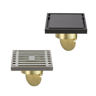 全铜超薄6公分7公分小尺寸防臭防返水4050通用厨卫淋浴8cm9cm地漏