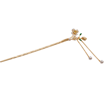 南珠宫国风设计古装头饰发簪年轻款精致典雅C-CJF001HD-J母亲节