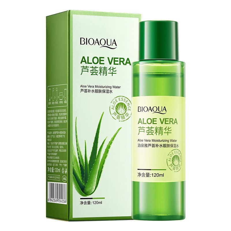 泊泉雅芦荟补水嫩肤保湿水清爽补水爽肤水芦荟胶正品水乳护肤品