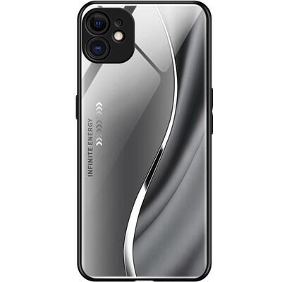 适用于红米note13pro手机壳玻璃简约新款男女网红创意note13pro保护套镜面时尚潮牌硅胶手机套高颜值外壳