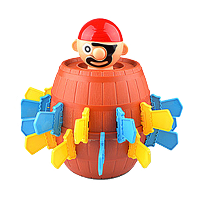 插刀玩具儿童男整蛊海盗桶插剑木桶叔叔创意大叔亲子聚会桌面游戏