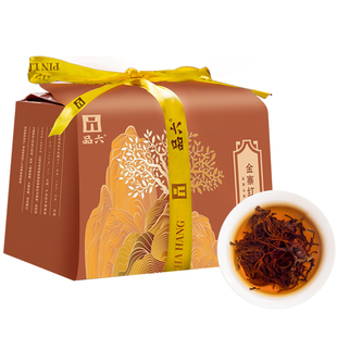 品六茶叶一级红茶2025新茶金寨红茶蜜薯香200g传统纸包工夫红茶