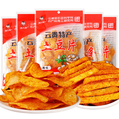 滇二娃麻辣土豆片土豆片鲜香酥脆