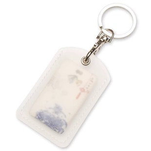 门禁卡套可感应透明电梯卡保护套小长方水滴形迷你公交卡小区门卡