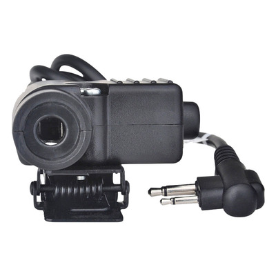 ptt降噪耳机对讲机转接线战术