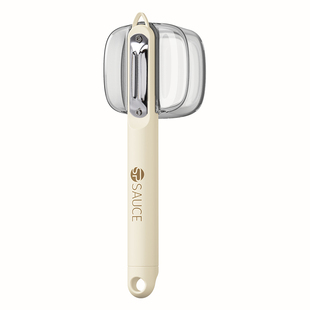 家用储存式削皮刀厨房多功能可视收纳刨皮刀水果不锈钢带盒削皮器