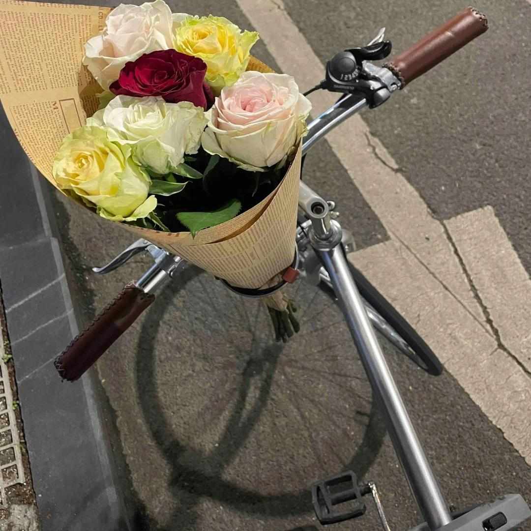 复古自行车水杯架通用免打孔折叠山地车电动车杯托车把水壶支架帅