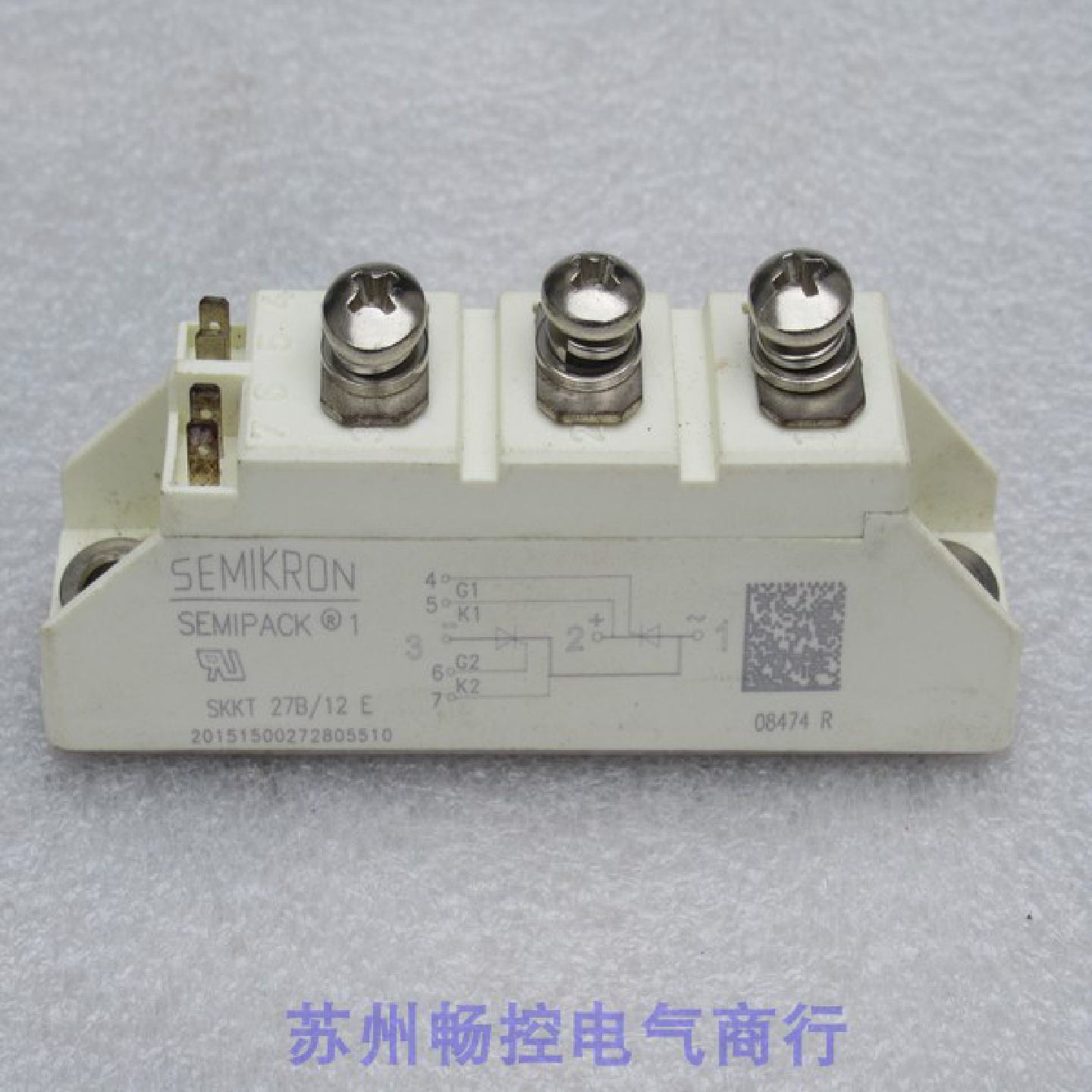 议价*现货销售*全新西门康SEMIKRON模块 SKKT 27B/12E 现货 - 实物图