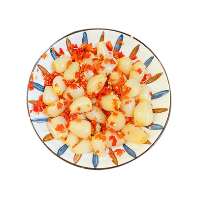 农家剁椒藠头酸辣泡菜湖南常德特产腌制咸菜酸茭头酸甜荞头下饭菜