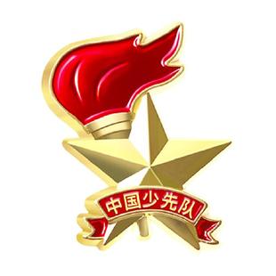 优和少先队员队徽标准款别针款磁扣款学生徽章学生入队新款胸章