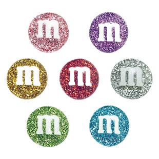 适配Crocs/Cross配件洞洞鞋配饰鞋花鞋扣装饰扣 炫彩巧克力M豆