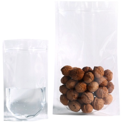 透明自立防潮密封口分装袋食品袋