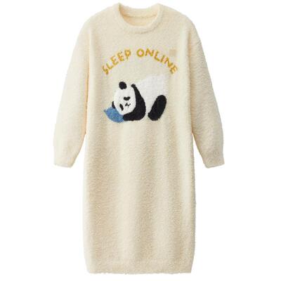 520Home女士半边绒睡裙