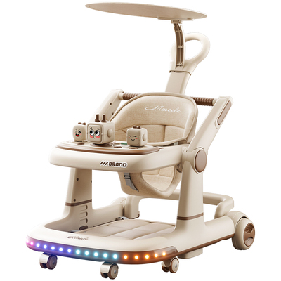 婴儿学步车多功能防侧翻助步车